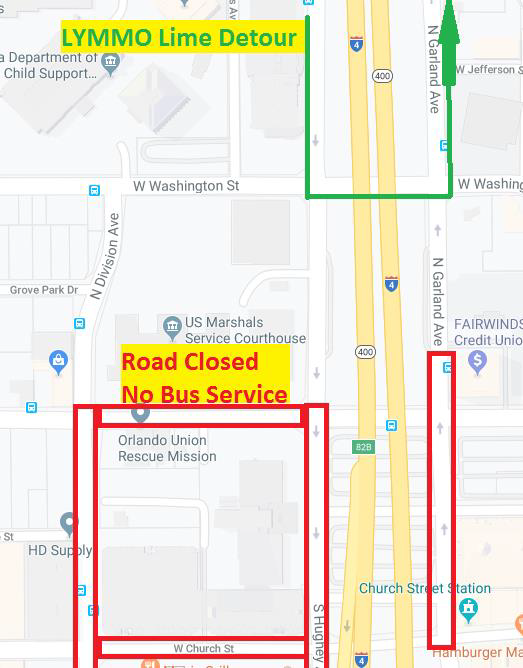 LYMMO Lime Bus Stop Closures  Public Transportation in Orange, Seminole &  Osceola