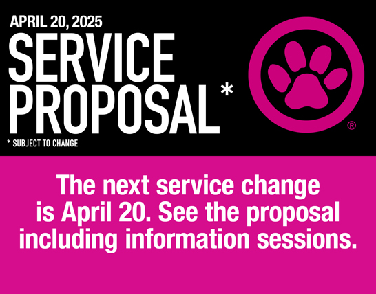 Black and pink service change image